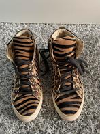 Twinset hoge gympen met zijrits maat 40, Bruin, Ophalen of Verzenden, Sneakers of Gympen, Zo goed als nieuw