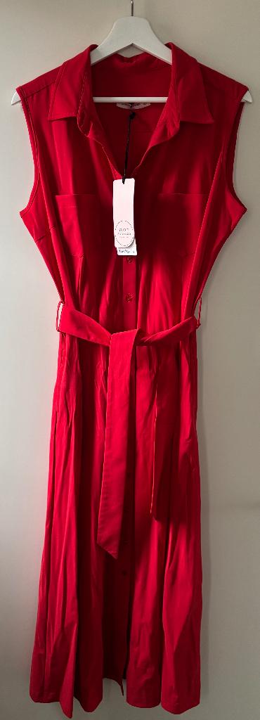 Studio Anneloes NIEUW travelstof jurk maat XL rood, Studio Anneloes, Verzenden, Maat 42/44 (L), Nieuw