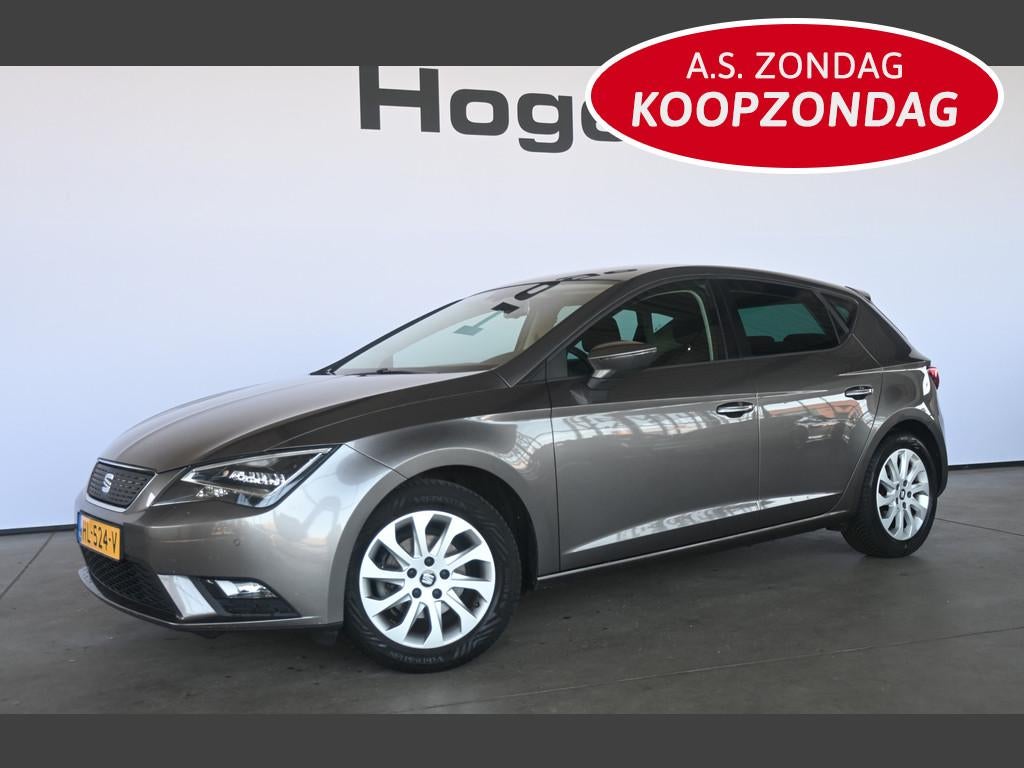SEAT Leon 1.0 EcoTSI Style Connect Clima Navigatie 1e Eigena, Auto's, Seat, Bedrijf, Te koop, Leon, ABS, Achteruitrijcamera, Airbags