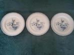 3 Franse Borden met Boot en Molen, Ophalen