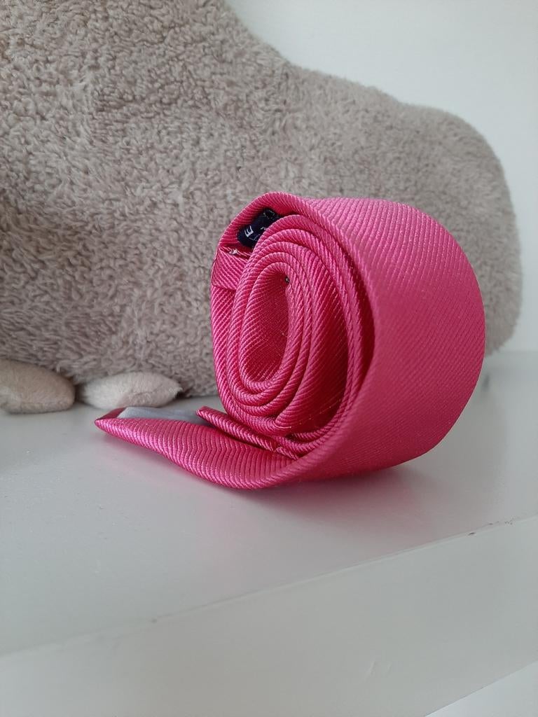 Roze zijden kinder stropdas E.L.Cravatte als nieuw!, Kinderen en Baby's, Kindermode-accessoires, Ophalen of Verzenden, Zo goed als nieuw
