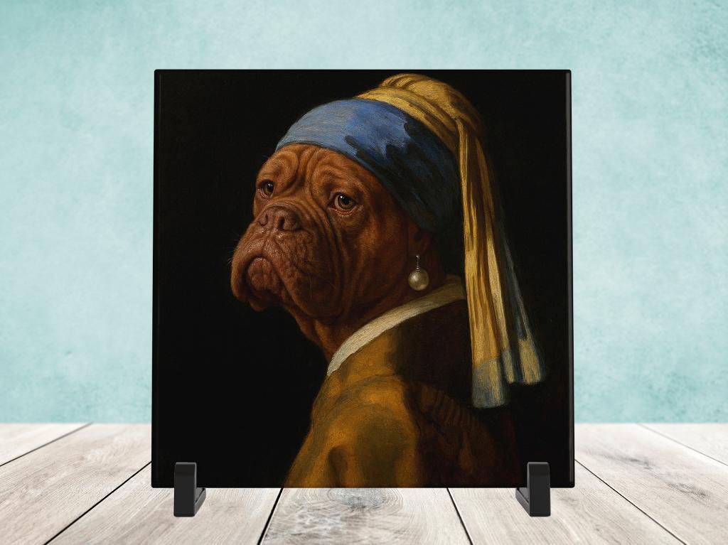 Het Meisje met de Parel - Bordeaux Dog, Verzenden, Nieuw