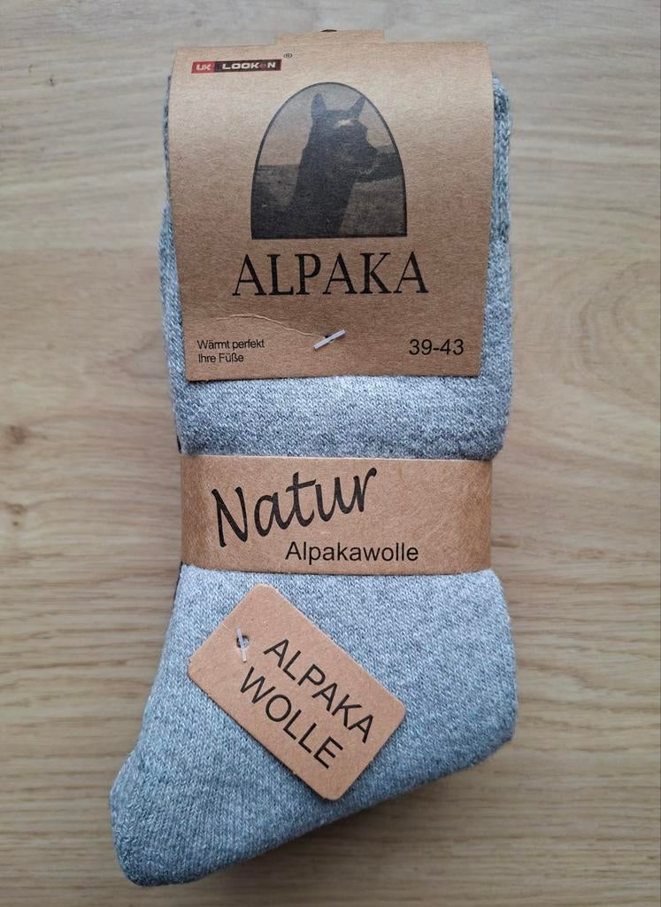 3 Paar Dunne Alpaka Wollen Sokken Maat 39-43, Kleding | Dames, Sokken en Kousen, Sokken en Kniesokken, Overige kleuren, Alpaka