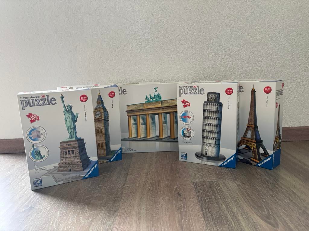 Ravensburger 3D puzzels, Ophalen of Verzenden, Minder dan 500 stukjes, Zo goed als nieuw, Rubik's of 3D-puzzel