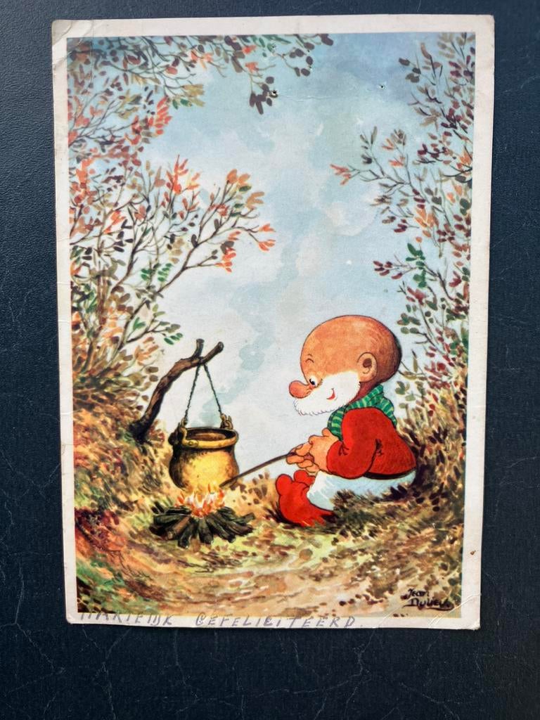 Paulus de Boskabouter ansichtkaart, Ophalen of Verzenden