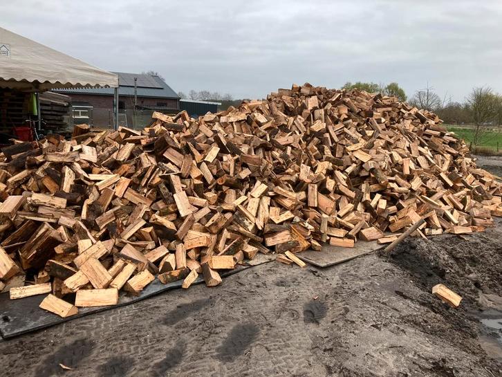 haardhout mix lente aanbieding, Tuin en Terras, Haardhout, Blokken, Eikenhout, 6 m³ of meer, Ophalen