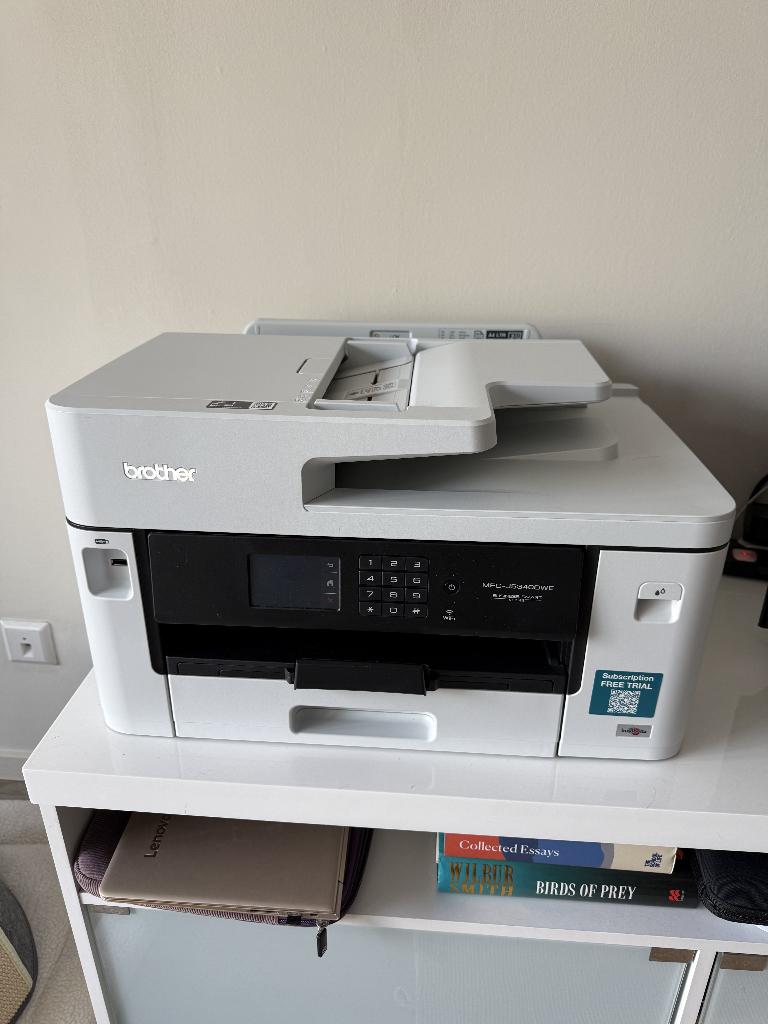 Brother printer te koop, Computers en Software, Printers, Niet werkend, All-in-one, Inkjetprinter, Faxen, Kleur printen, Kopieren