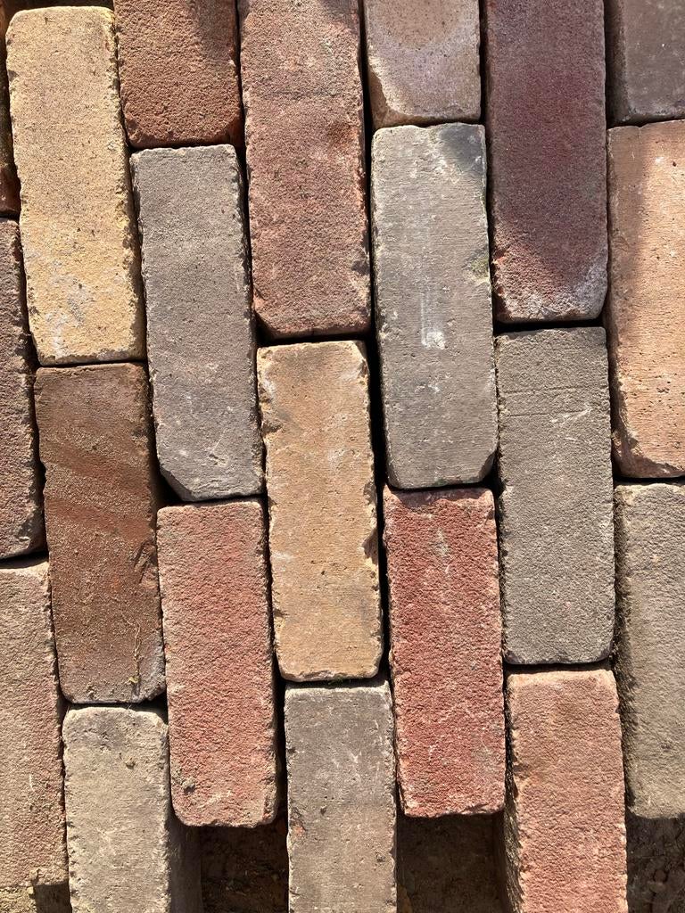 Gebakken dikformaten (ca. 23-25m2)uiterlijk 24 april ophalen, Gebruikt, Keramiek, Klinkers, Ophalen of Verzenden