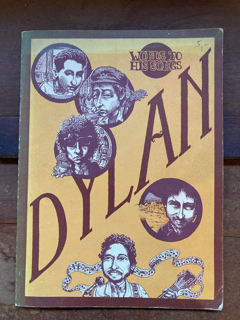 Bob Dylan Songteksten Boek - December 1972 Editie, Ophalen of Verzenden, Zo goed als nieuw, Artiest