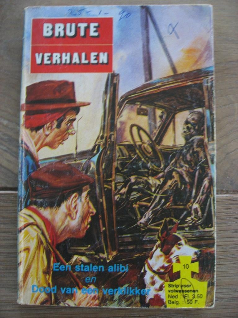 Brute Verhalen. Nr 10, Eén stripboek, Ophalen of Verzenden, Gelezen