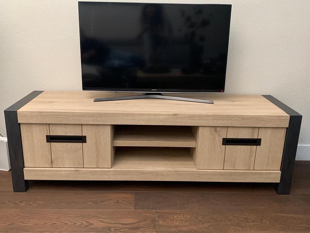 Heel mooi tv meubel in nieuwstaat!, Ophalen, 150 tot 200 cm, Zo goed als nieuw, Minder dan 100 cm