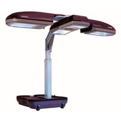 Philips zonnebank 1100 uitklapbaar., Witgoed en Apparatuur, Ophalen, Gebruikt, Zonnebank dubbelzijdig, 15 lampen of meer