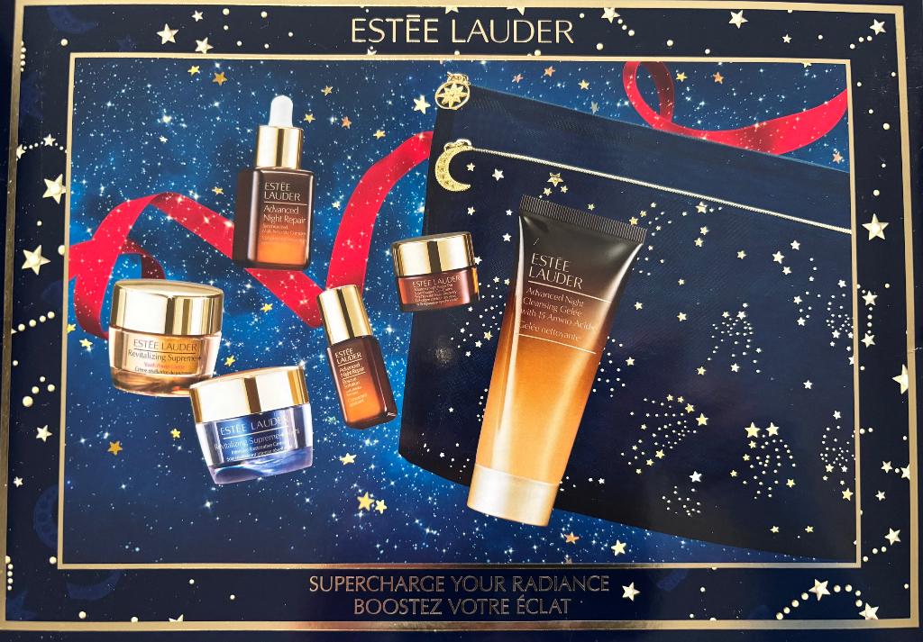 Ester Lauder crème set, Ophalen of Verzenden, Zo goed als nieuw, Gehele gezicht, Verzorging