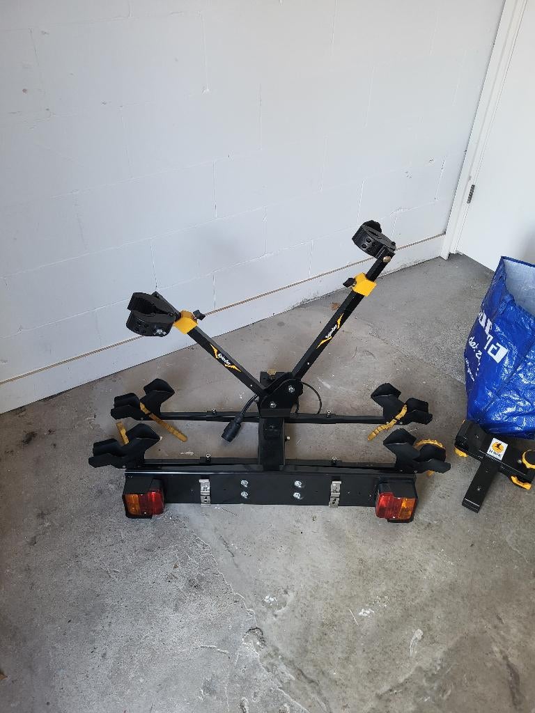 Spinder Hawk fietsendrager voor 2 fietsen, Ophalen, 2 fietsen, Gebruikt, Trekhaakdrager