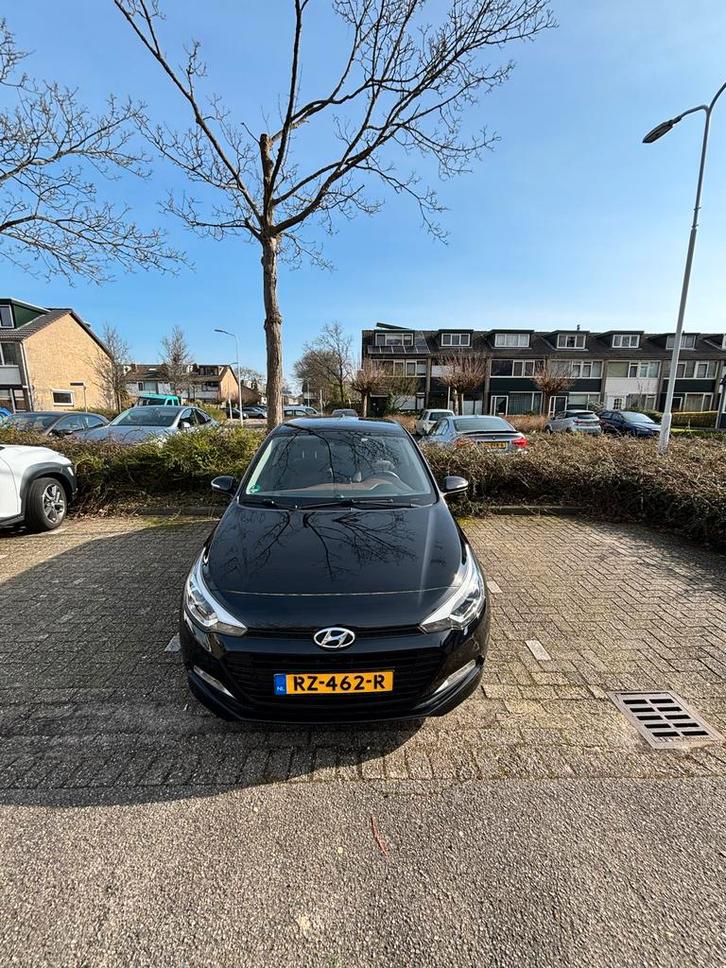 Hyundai i20 1.0 T-gdi Blue 100PK 2018 Zwart, Auto's, Hyundai, Particulier, i20, Achteruitrijcamera, Airconditioning, Android Auto