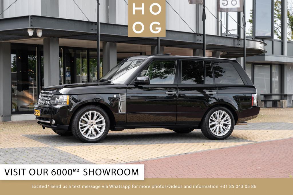 Land Rover Range Rover 5.0 S/C Autobiography (bj 2010), Auto's, Euro 5, Gebruikt, 510 pk, Zwart