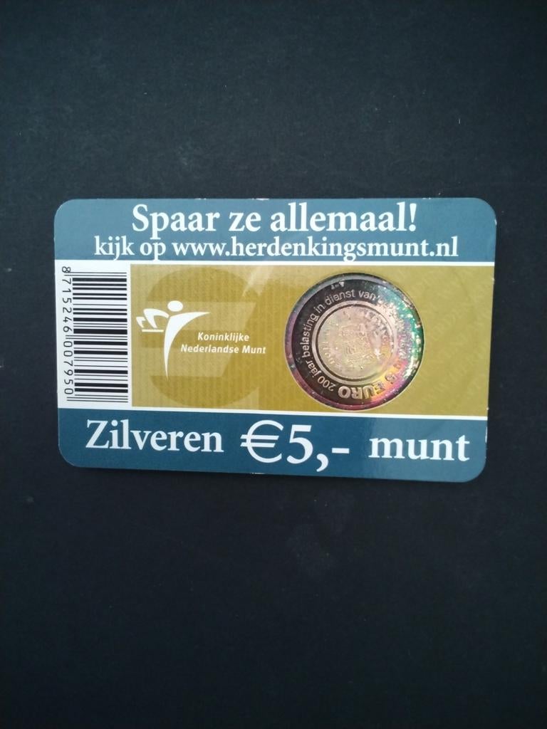 Het belasting vijfje., Ophalen of Verzenden, Koningin Beatrix, Euro's
