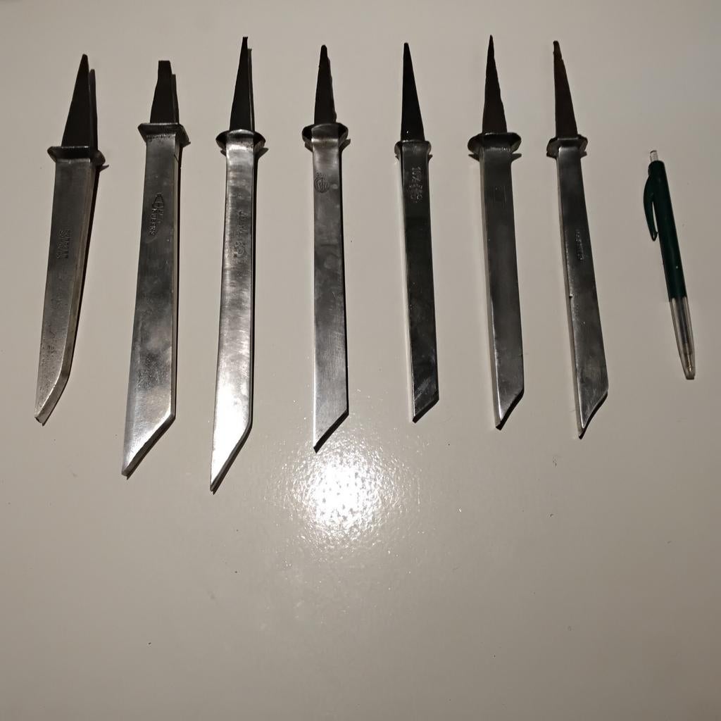 Diverse schietbeitels, beitels, diverse merken, Ophalen of Verzenden, Balpen, Overige merken