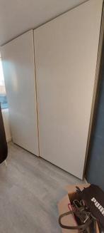 Ikea Hasvik kledingkast wit met schuifdeuren, Ophalen, Met deur(en), 200 cm of meer, 200 cm of meer