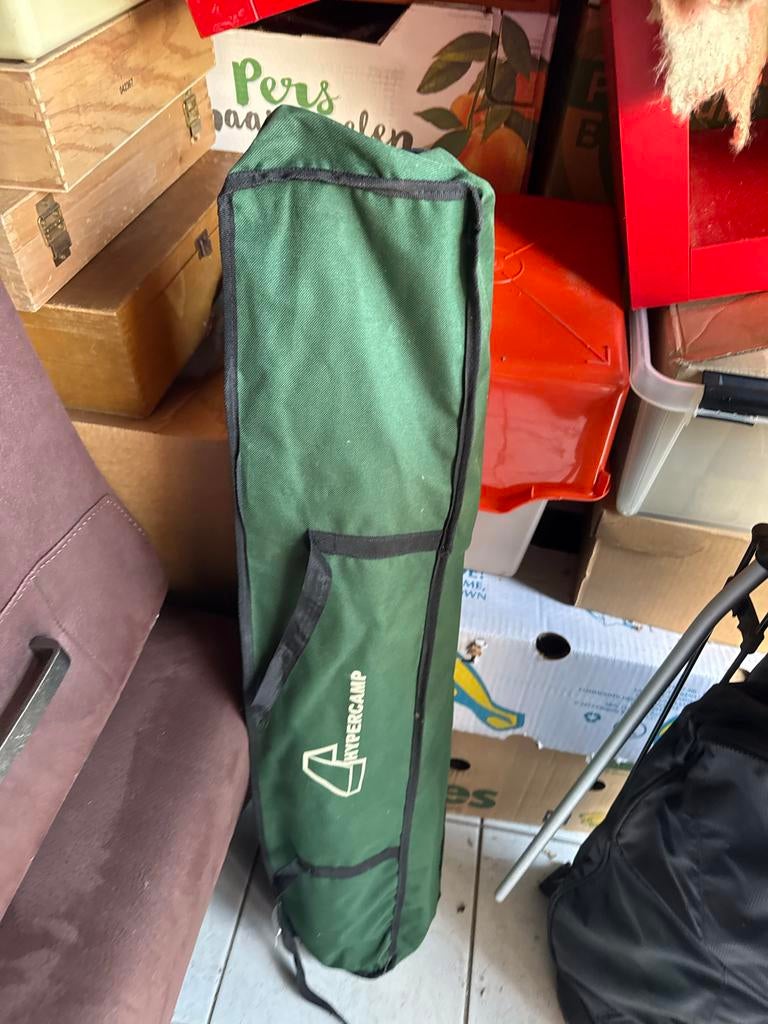 Groene Hypercamp campingtent ️, Caravans en Kamperen, Tenten, Ophalen of Verzenden, Gebruikt, Tot en met 2