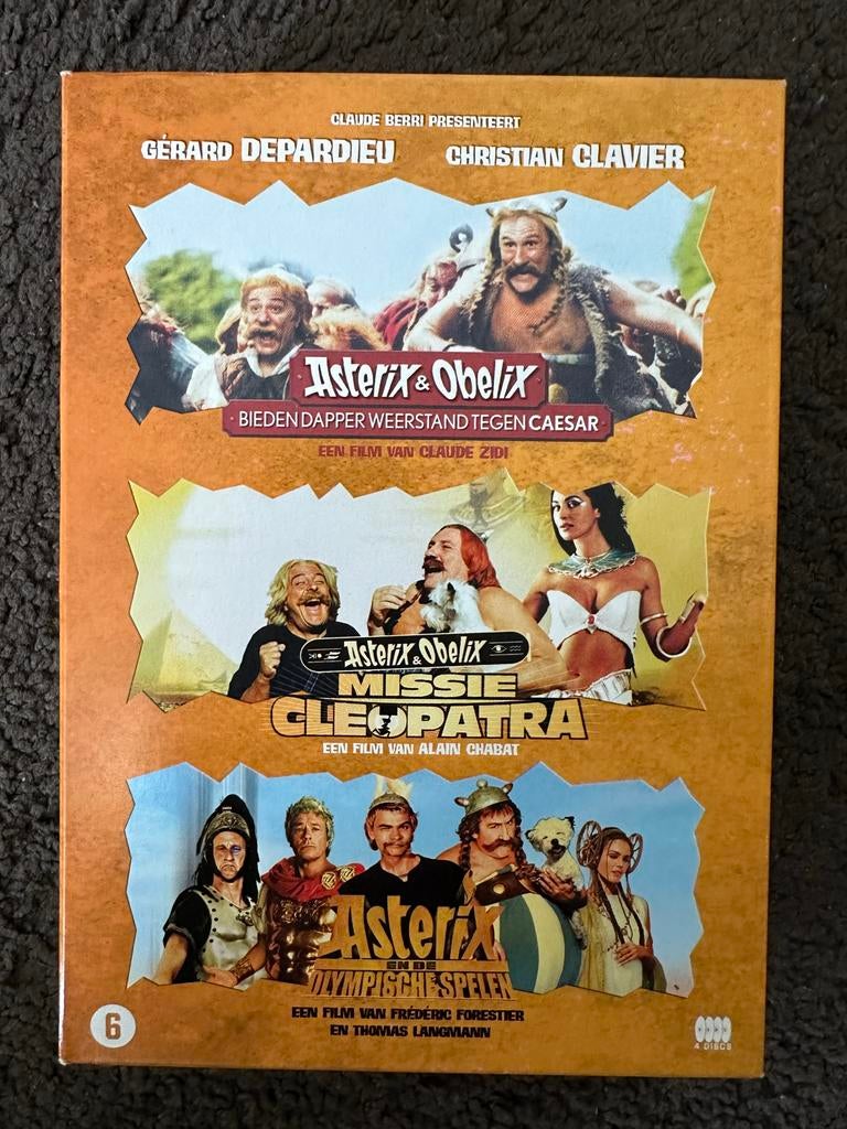 Asterix & Obelix DVD Boxset - 3 Films, Alle leeftijden, Boxset, Ophalen of Verzenden, Actiekomedie