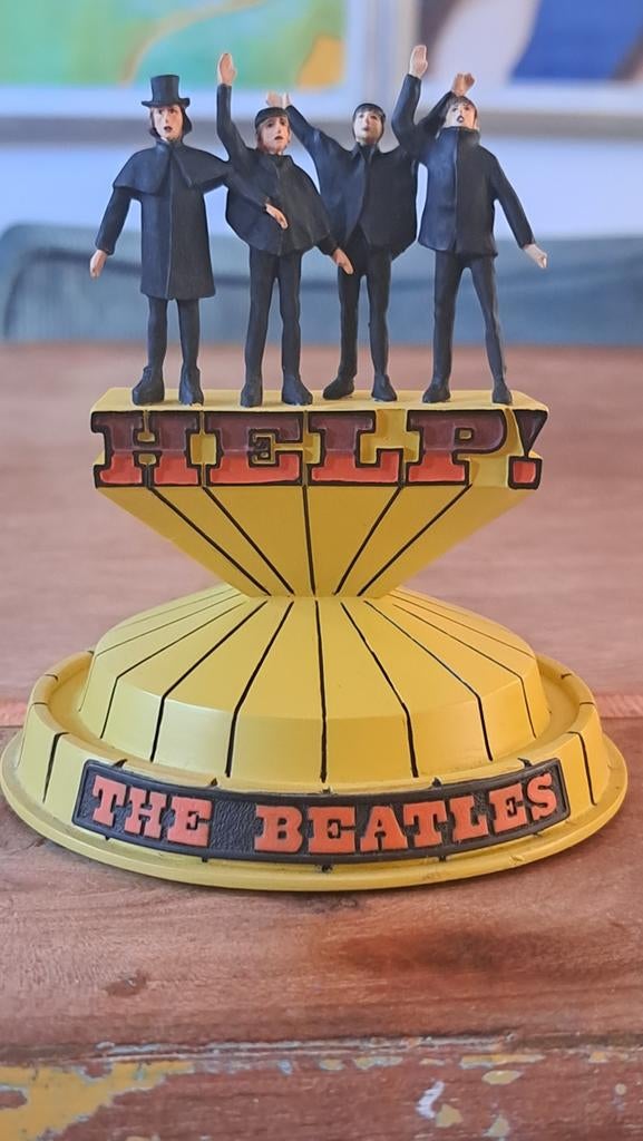 Beatles Help! Franklin Mint figurine bell jar, Ophalen of Verzenden