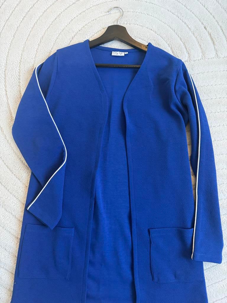 Blauw vest van City life, Ophalen of Verzenden, Gedragen, Maat 36 (S), Blauw