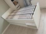 Ikea bed | Slakt | 1-persoons | incl. lattenbodem, Huis en Inrichting, Slaapkamer | Bedden, Ophalen, Gebruikt, 90 cm, Eenpersoons