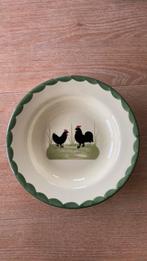 Zeller Kip en Haan bord (soepbord, diep bord), Huis en Inrichting, Keuken | Servies, Keramiek, Ophalen of Verzenden, Zo goed als nieuw