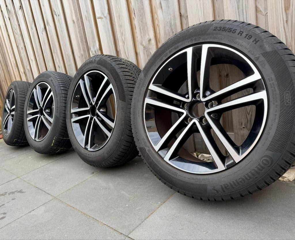 Originele GLC Velgen met Winterbanden, Auto-onderdelen, Banden en Velgen, 19 inch, Gebruikt, Banden en Velgen, Winterbanden