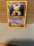 Alakazam 1/102 base set, Verzenden, Zo goed als nieuw, Losse kaart, Foil