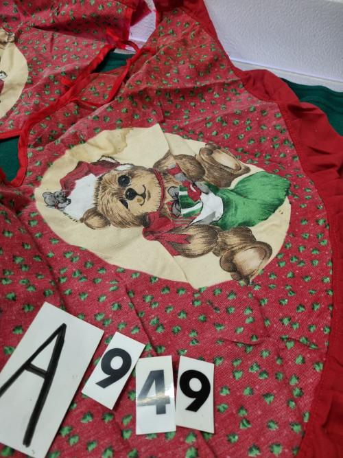 kerstbomenvoet doek met beren [a949], Ophalen of Verzenden, 'T Olde Gre-j, Info@toldegrej.nl, Endepoelstraat 20f Didam