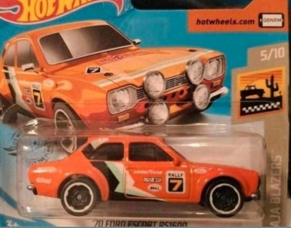 FORD RSCORT MK 1 MEXICO rally uitvoering,oudere series hotwh, Ophalen of Verzenden, Nieuw, Auto