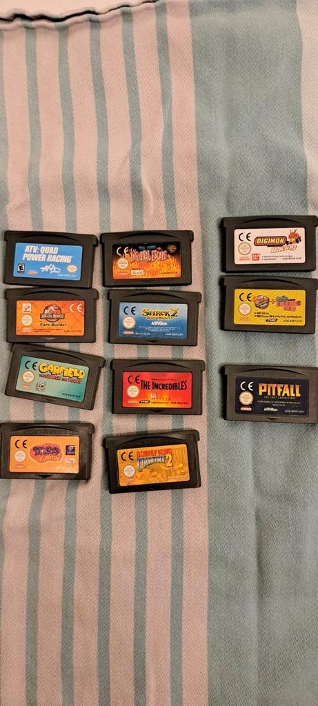 Te koop of te ruil diverse originele gba spellen, Spelcomputers en Games, Games | Nintendo Game Boy, Zo goed als nieuw, Avontuur en Actie