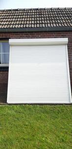 Rolluik elektrisch afmeting 2090mm x 2160mm 9001, Doe-het-zelf en Verbouw, Rolluiken, Ophalen, 200 cm of meer, Crème of Beige