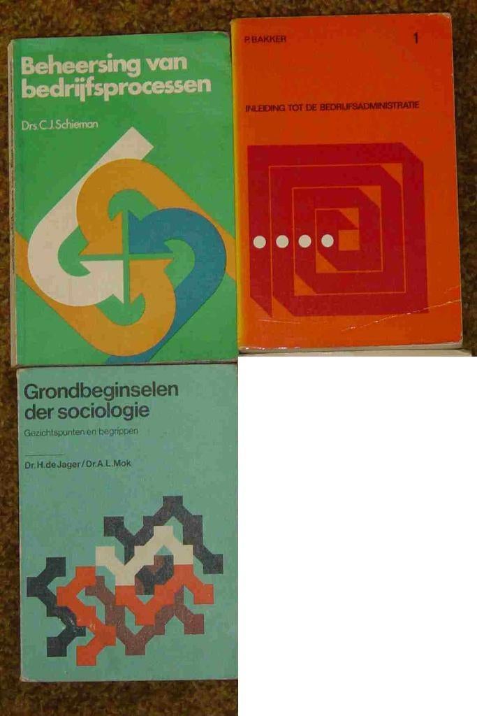 Boeken Sociologie Bedrijfsadministratie Bedrijfsprocessen, Ophalen of Verzenden, Alpha, Gelezen, HBO