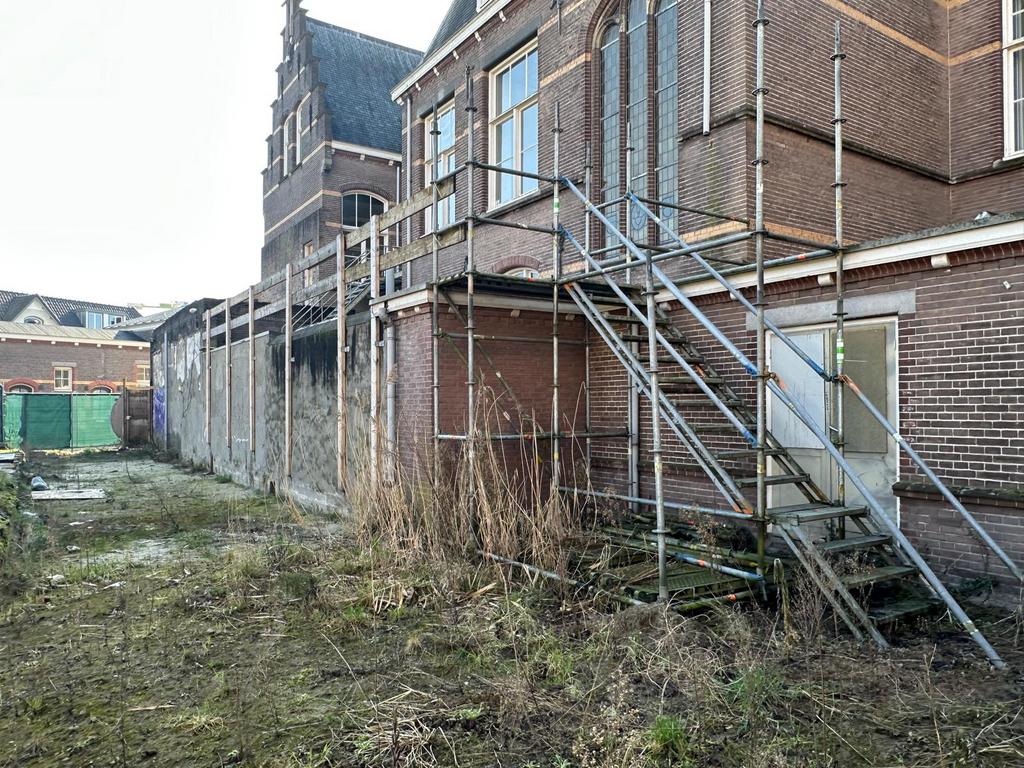 Div. Steigerdelen steigertrap steiger delen trap tot ca. 220, Doe-het-zelf en Verbouw, Steigers, Ophalen, Gebruikt, Gevelsteiger