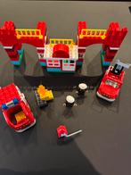 Duplo 10593 brandweerkazerne - compleet, Ophalen of Verzenden, Zo goed als nieuw, Complete set, Duplo