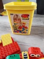 Volle gele Duplo emmer 1501, Zoo trein en ....., Ophalen of Verzenden, Zo goed als nieuw, Duplo