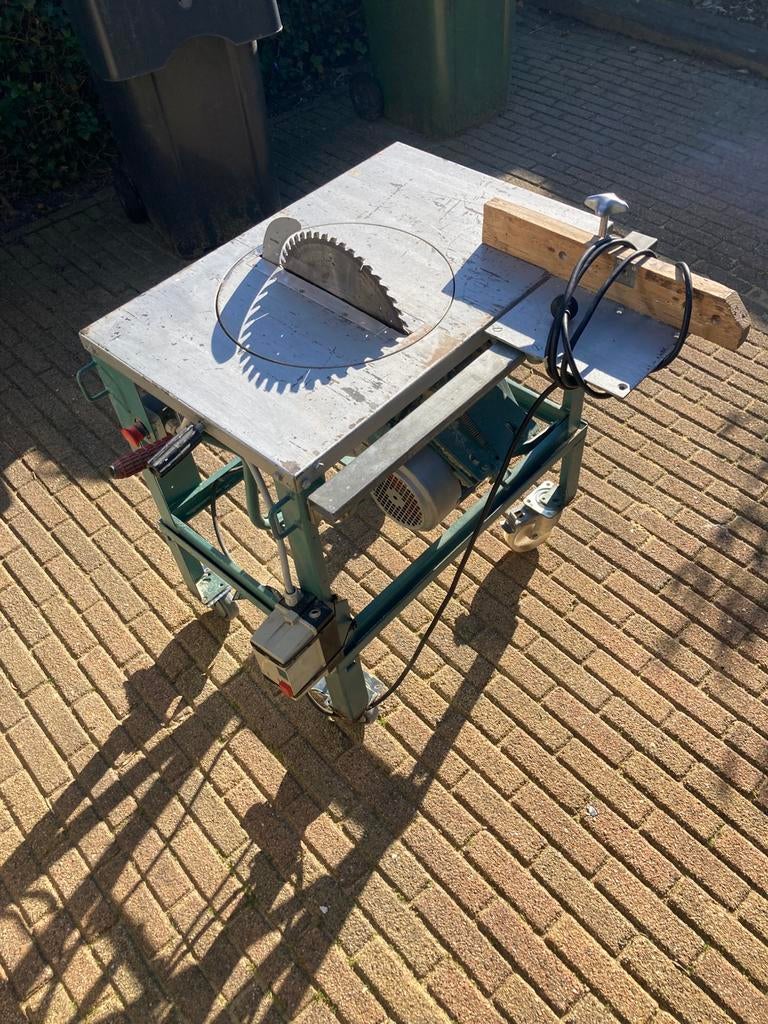 Gjerde 1203-NL (230 volt) zaagtafel, Ophalen, Gebruikt, Cirkelzaag, 70 mm of meer
