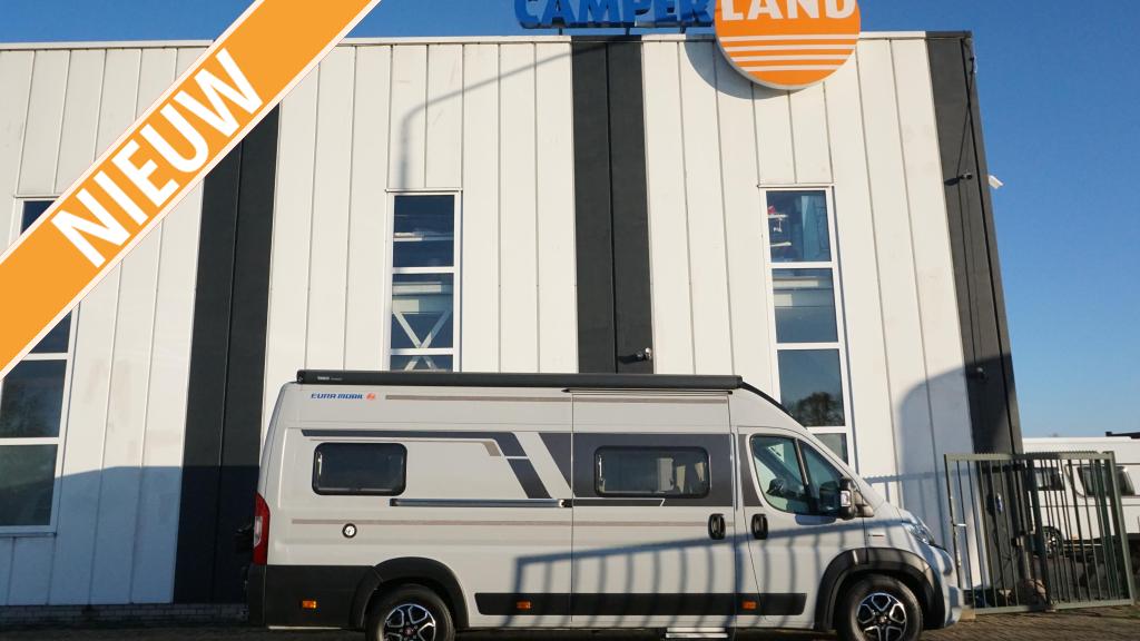 Eura Mobil Van 635 EB Busbiker, Ringverwarming, Fiat, Tot en met 2, Koelkast