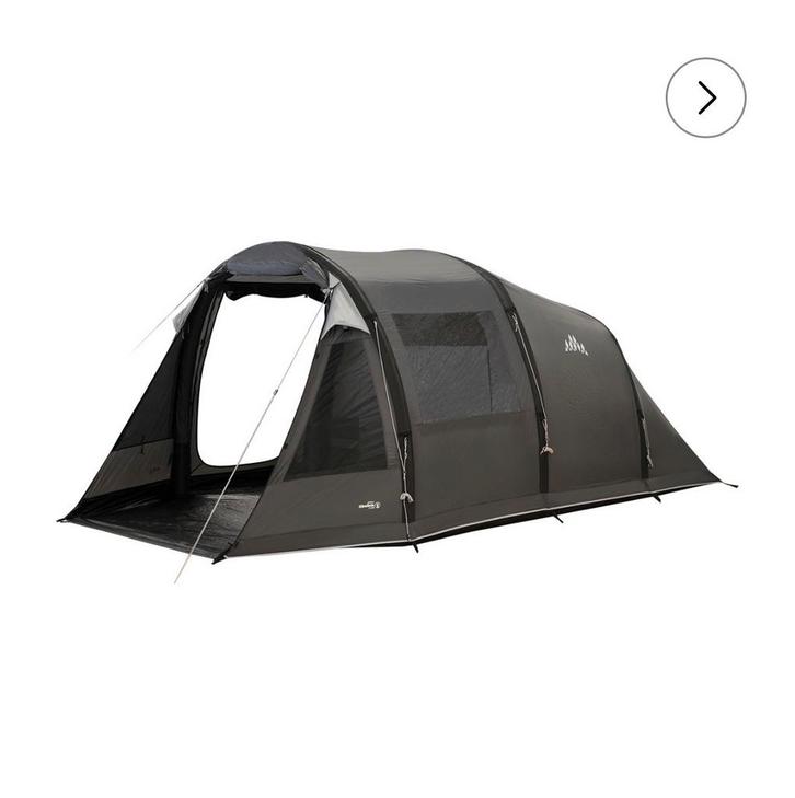 Obelink 4 persoons tent easy air cool dark zgan, Caravans en Kamperen, Tenten, tot en met 4, Zo goed als nieuw, Ophalen