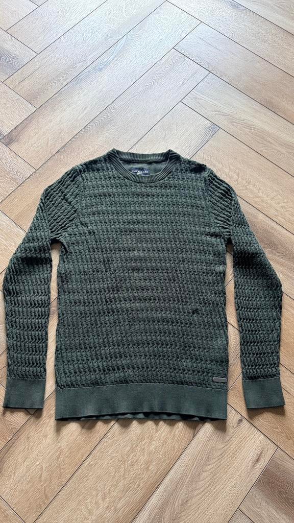 Cavallaro Napoli trui groen maat M, Kleding | Heren, Truien en Vesten, Ophalen, Zo goed als nieuw, Groen