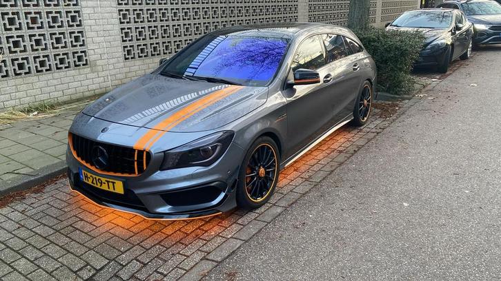 IN PRIJS VERLAAGD Mercedes CLA 45 AMG 381pk mooiste van MP, Auto's, Mercedes-Benz, Particulier, CLA, 4x4, ABS, Achteruitrijcamera