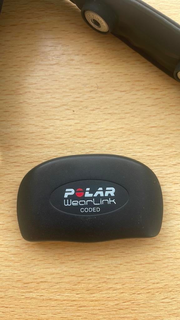Polar hartslagmeter, Ophalen of Verzenden, Gebruikt, Polar, Met borstriem