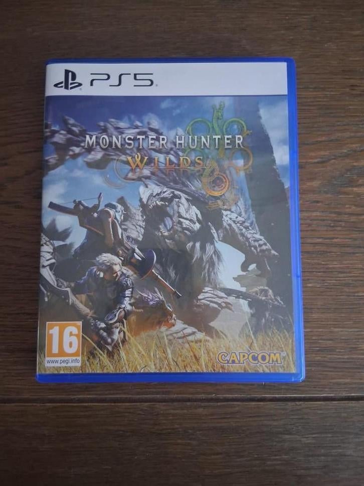 Monster Hunter Wilds PS5 - Zo goed als nieuw, Ophalen of Verzenden, Zo goed als nieuw