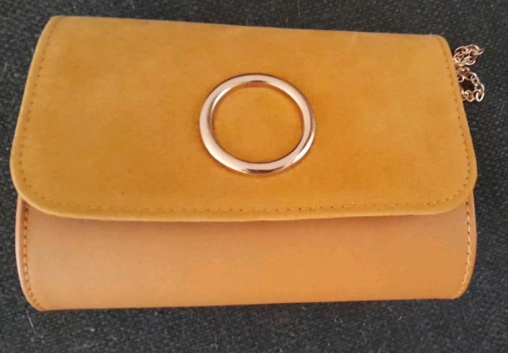 Stijlvolle crossbody/handtas, Ophalen of Verzenden, Nieuw, Geel, Handtas