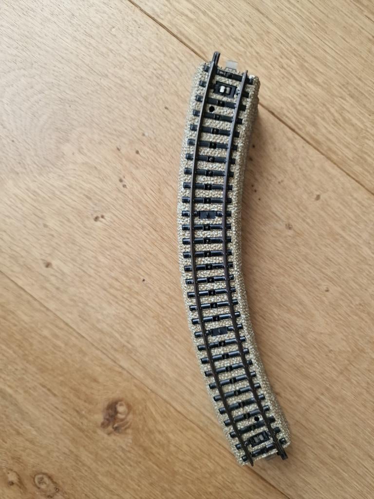 4x Märklin HO 5120 M-rail gebogen 1/1, Ophalen of Verzenden