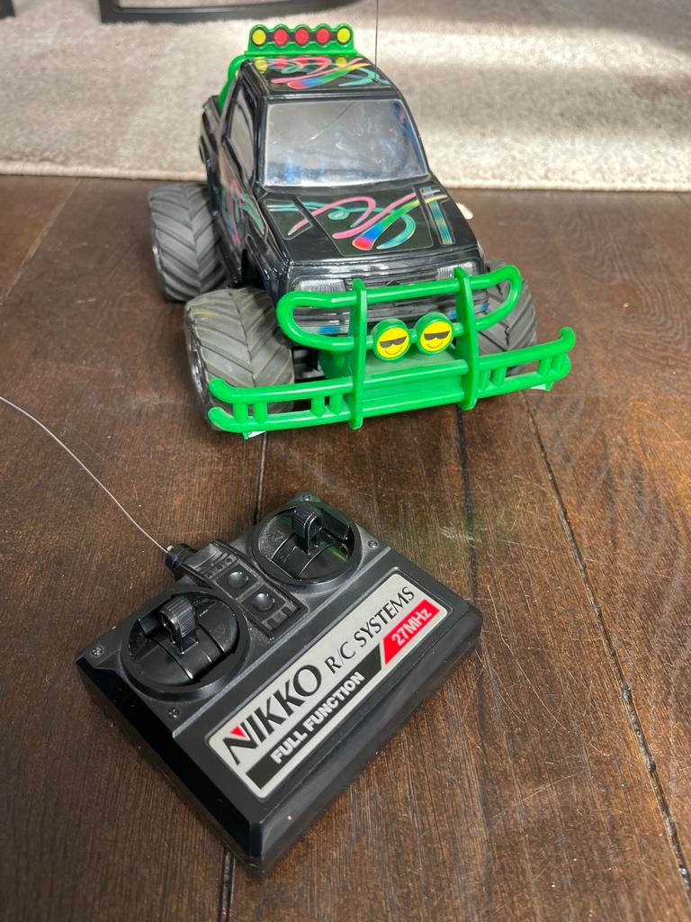 Nikko RC monstertruck, Elektro, Gebruikt, Auto offroad, Ophalen of Verzenden