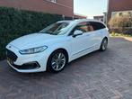Ford Mondeo 2.0 HEV 187pk Hybrid  Ecvt 2021 Wit Vignale, Auto's, Ford, Parkeersensor, 4 cilinders, Mondeo, 93 €/maand